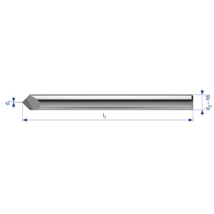 鎢鋼雕刻刀-30度(編號:70030) - 機械加工刀具專家-聯企有限公司